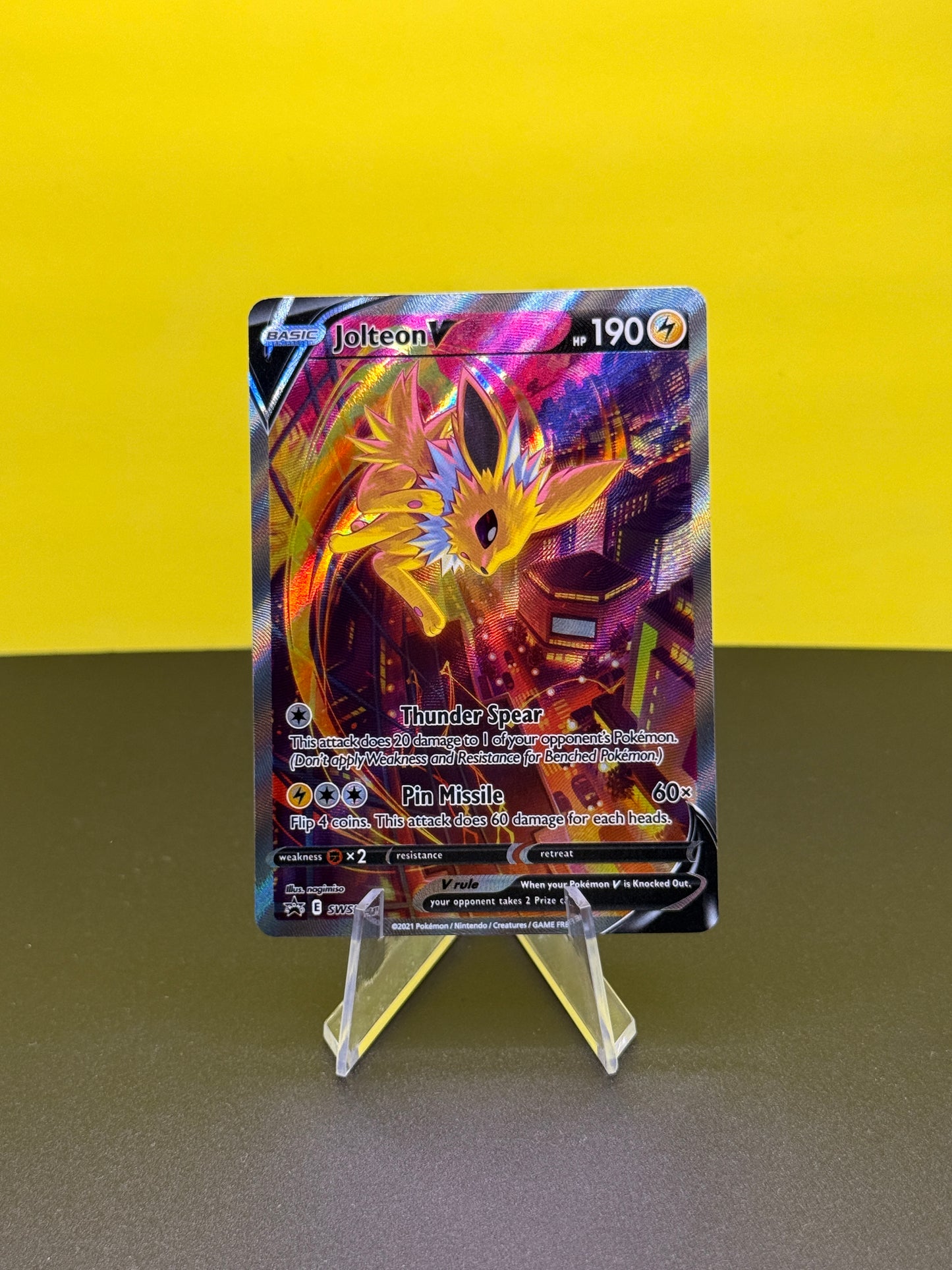 Pokémon TCG SWSH PROMO: Jolteon V SWSH183 (Promo)