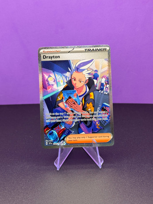 Pokémon TCG S&V Surging Sparks: Drayton 244/191 (Special Illustration Rare)