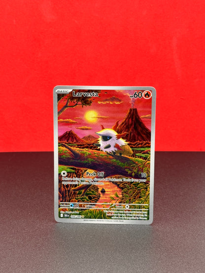 Pokémon TCG S&V White Flare: Larvesta 099/086 (Illustration Rare)