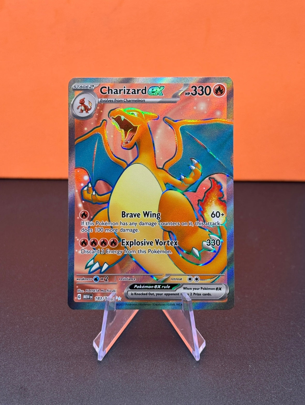Pokémon TCG S&V 151: Charizard Ex 183/165 (Full Art)