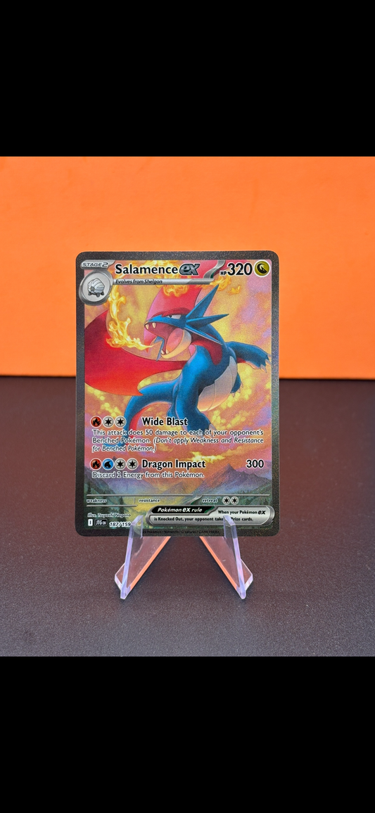 Pokémon TCG S&V Journey Together: Salamence ex 187/159 (Special Illustration Rare)