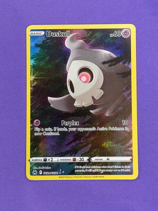 Pokémon S&S Crown Zenith: Duskull GG28/GG70 (Holo Rare)