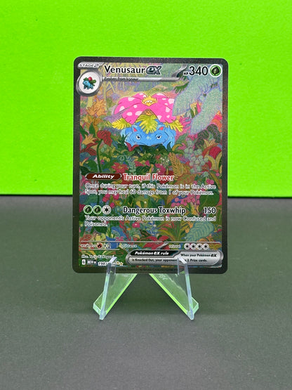 Pokémon S&V 151: Venusaur Ex 198/165 (Special Illustration Rare)