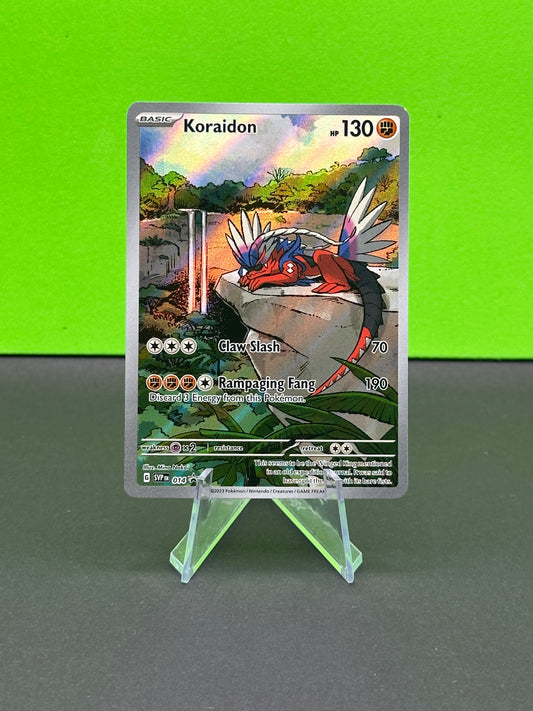Pokémon S&V Scarlet & Violet Base: Koraidon 014 (Black Star Promo)