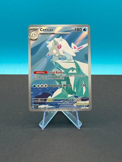 Pokémon S&V Surging Sparks: Cetitan 201/191