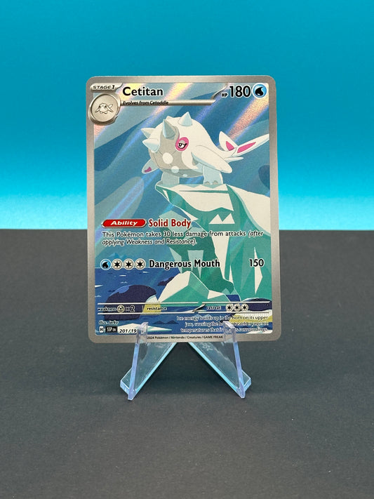 Pokémon S&V Surging Sparks: Cetitan 201/191