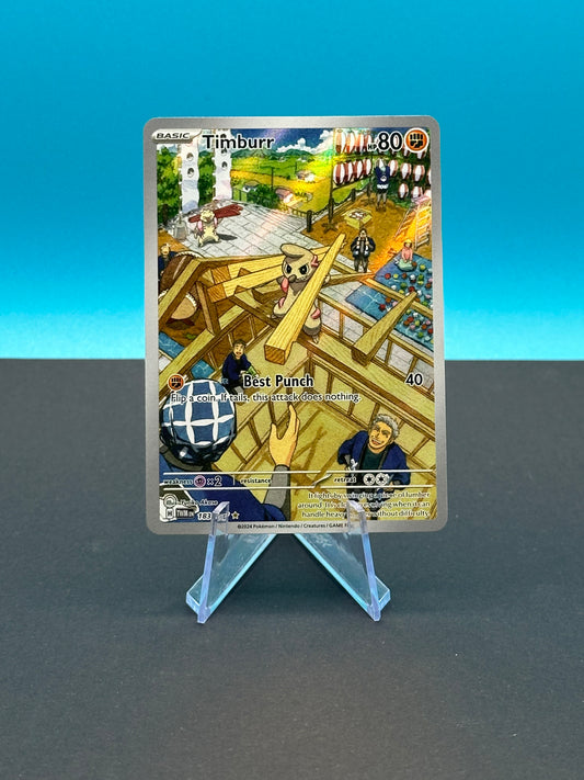 Pokémon S&V Twilight Masquerade: Timburr 183/167