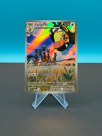 Pokémon S&V Paldea Evolved: Farigiraf 228/193 (Illustration Rare)