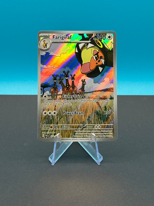 Pokémon S&V Paldea Evolved: Farigiraf 228/193 (Illustration Rare)
