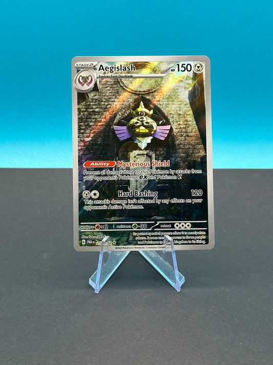 Pokémon S&V Paradox Rift: Aegislash 210/182