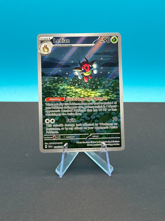 Pokémon S&V Stellar Crown: Ledian 144/142