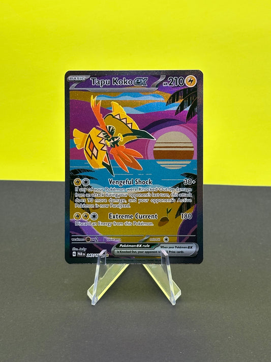 Pokémon S&V Paradox Rift: Tapu Koko ex 247/182 (Special Illustration Rare)