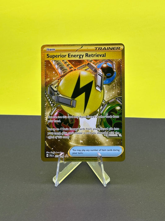 Pokémon S&V Paldea Evolved: Superior Energy Retrieval 277/193 (Hyper Rare)