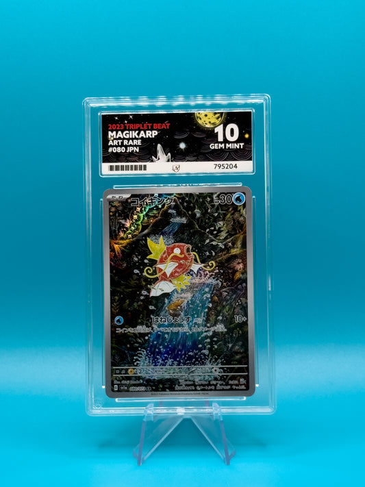 Pokémon TCG S&V Triplet Beat: Magikarp 080/073 (ACE GRADING GEM MINT 10)