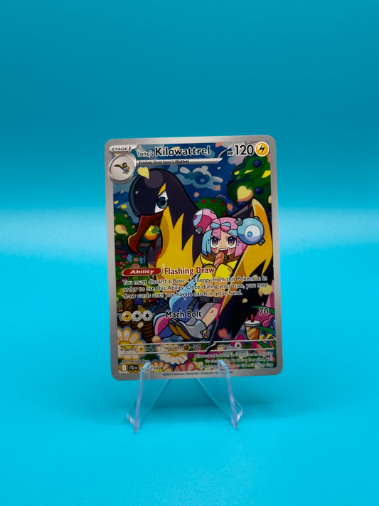 Pokémon TCG S&V Journey Together: Iono's Kilowattrel 163/159 (Illustration Rare)