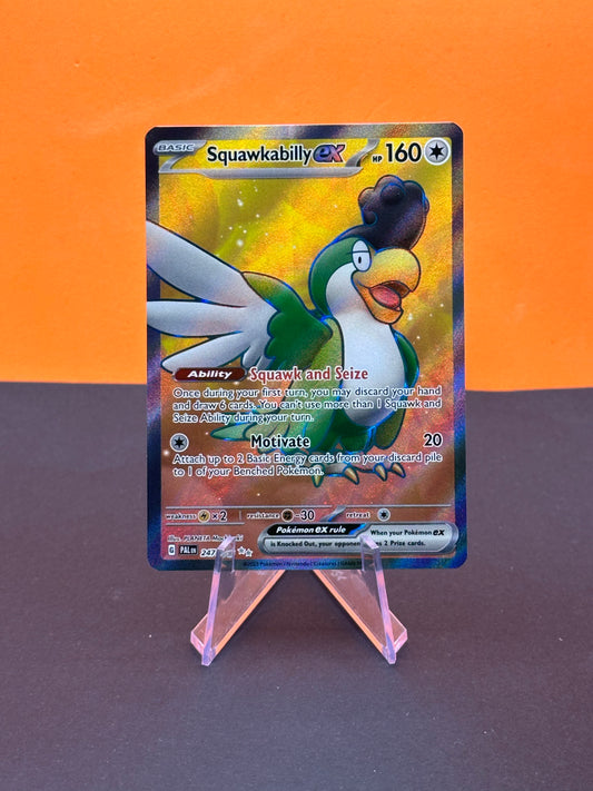 Pokémon S&V Paldea Evolved: Squawkabilly Ex 247/193 (Ultra Rare)