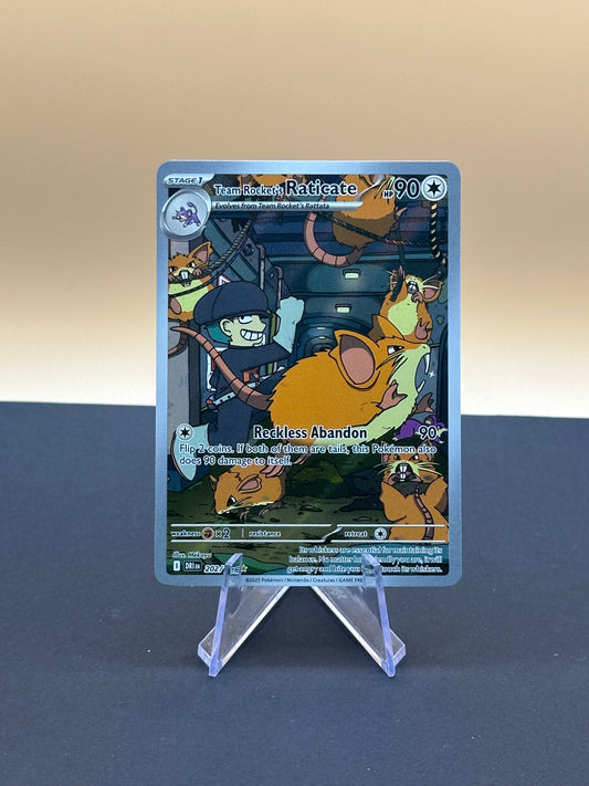 Pokémon S&V Destined Rivals: Team Rocket's Ratticate 202/182