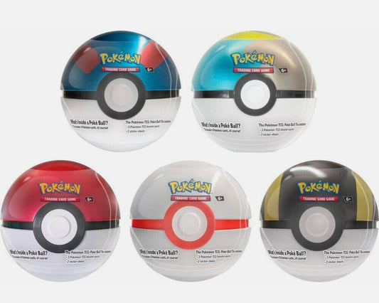 Pokémon TCG Pokeball Tins (Random Tin)