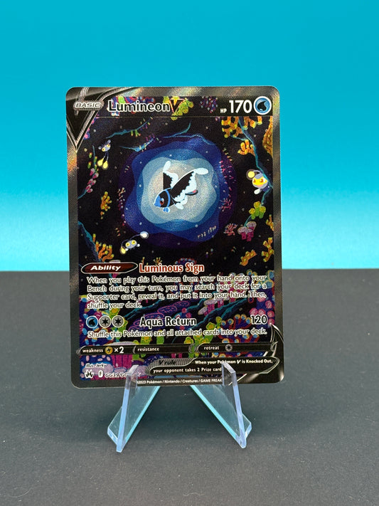 Pokémon TCG S&S Crown Zenith: Lumineon V GG39/GG70