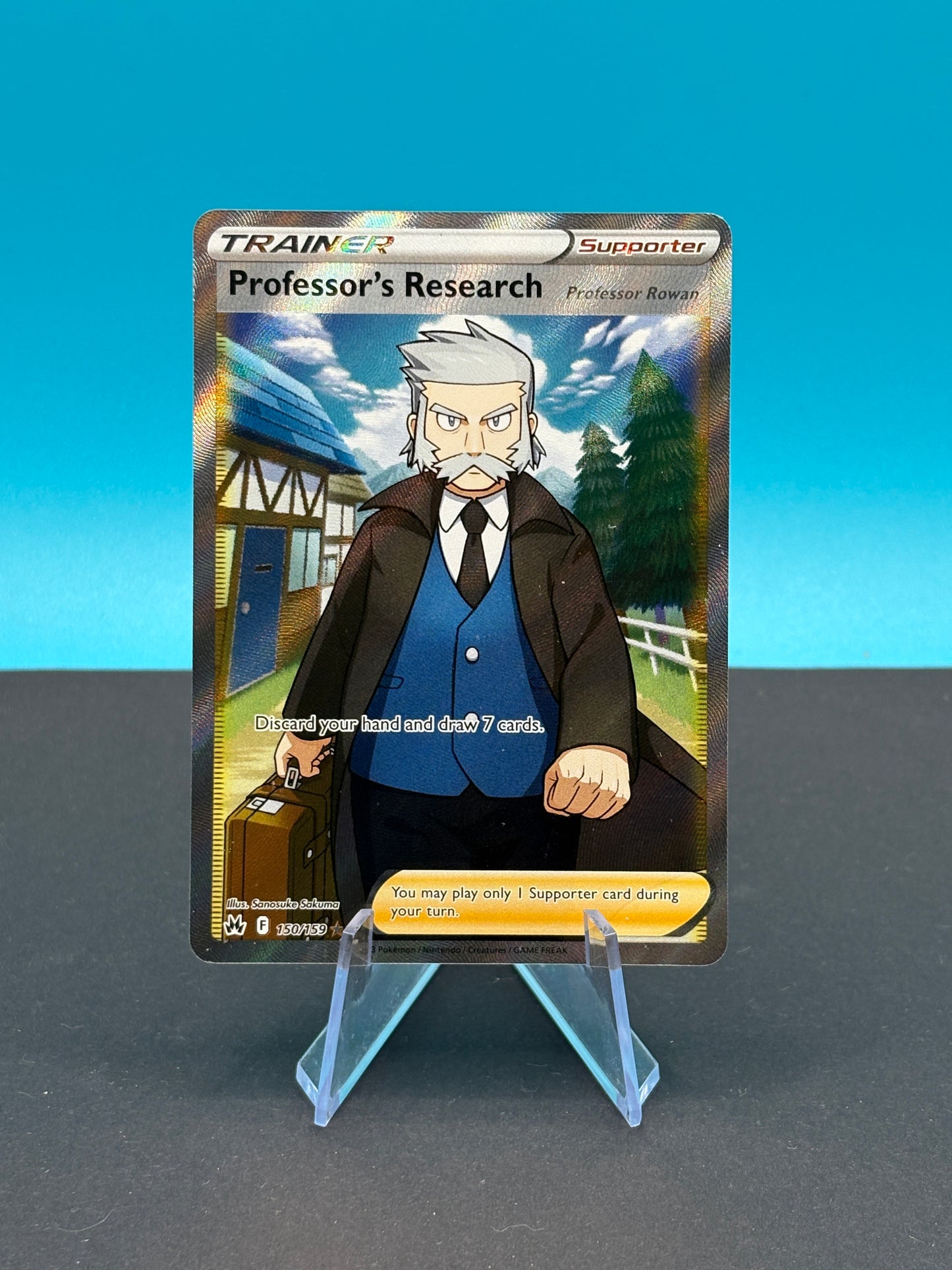 Pokémon TCG Crown Zenith: Professor's Research 150/159
