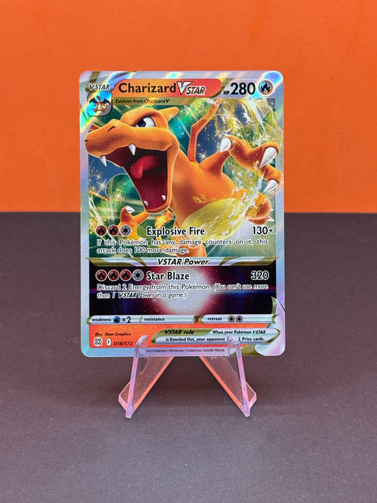Pokémon TCG S&S Brilliant Stars: Charizard VSTAR 018/172