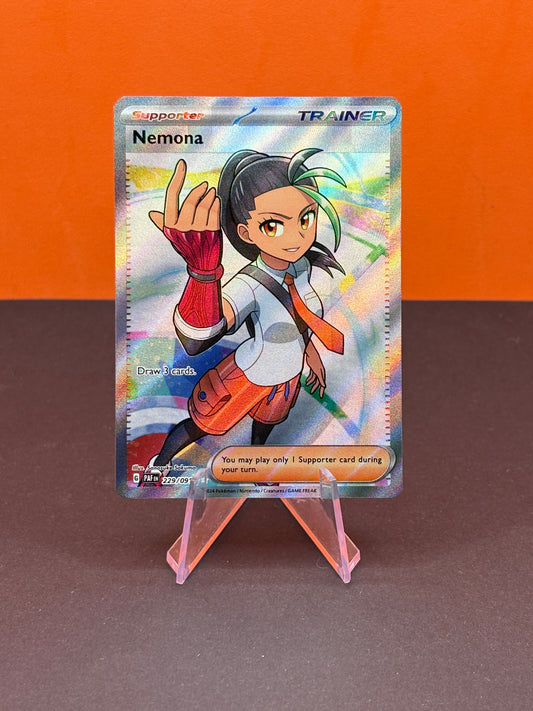 Pokémon TCG S&V Paldean Fates: Nemona 229/091
