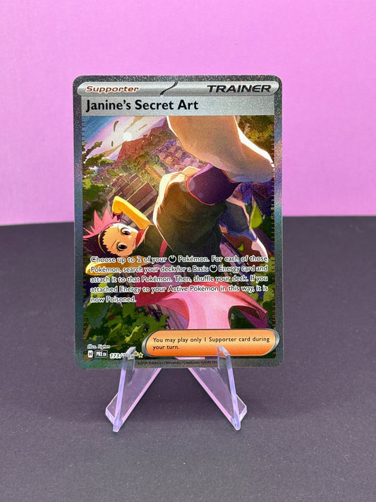 Pokémon TCG S&V Prismatic Evolutions: Janine's Secret Art SIR 173/131