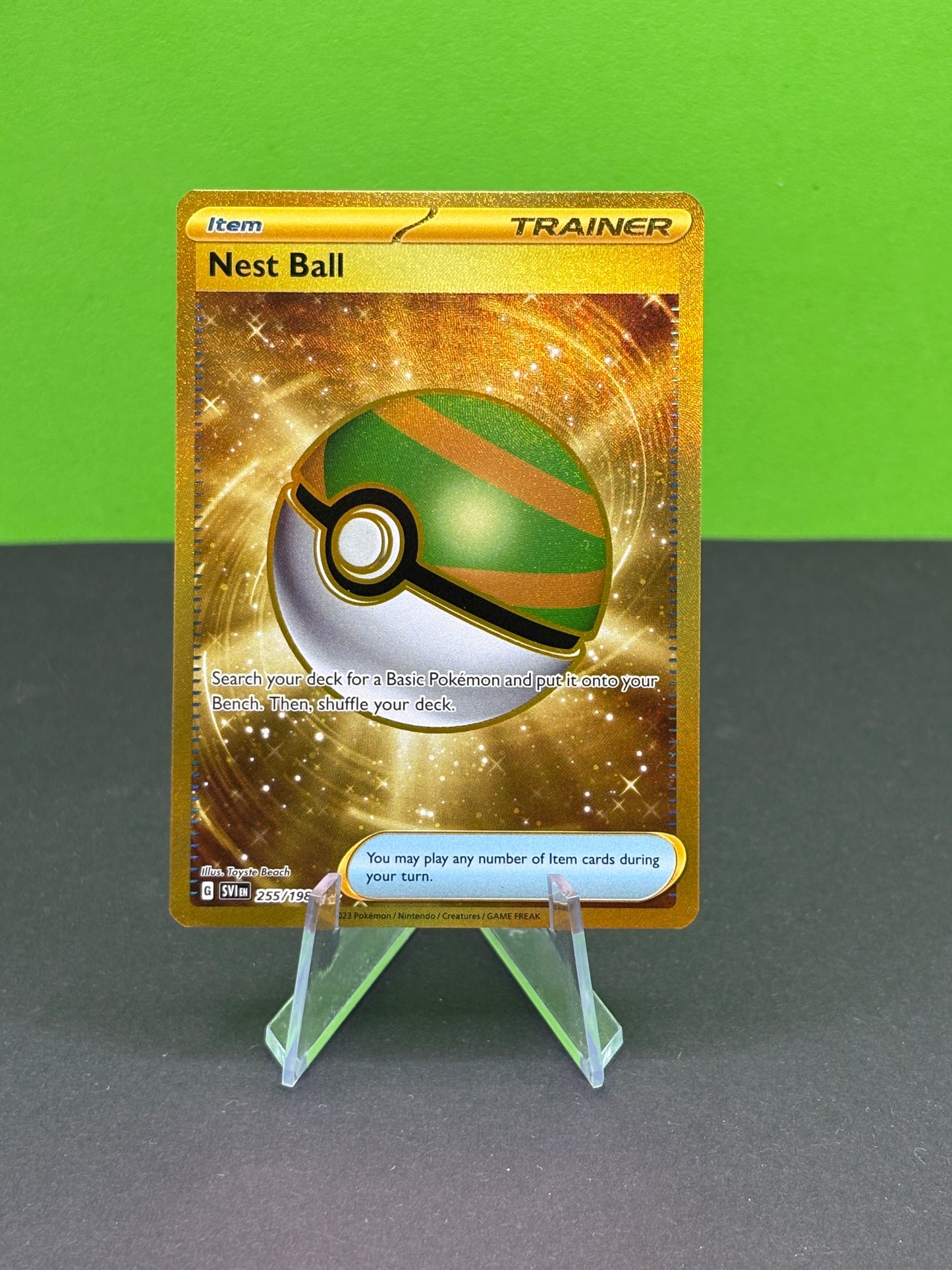 Pokémon TCG S&V: Nest Ball 255/198