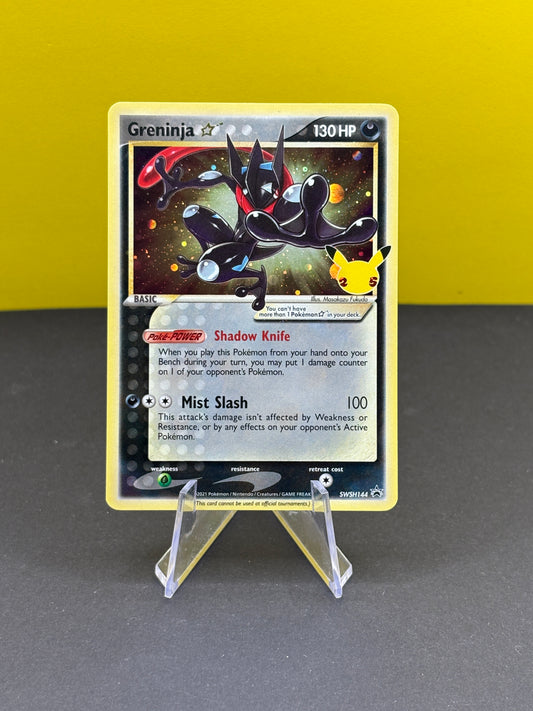 Pokémon TCG S&S Promo: Greninja Gold Star SWSH144