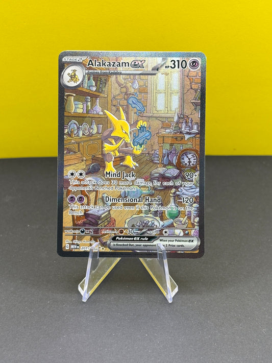 Pokémon TCG S&V 151: Alakazam ex 201/165