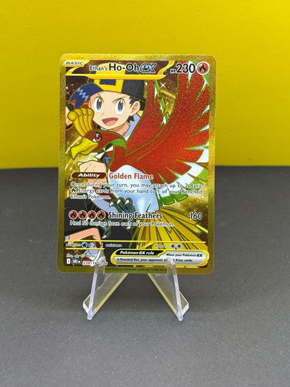Pokémon TCG S&V Destined Rivals: Ethan's Ho-Oh ex 239/182