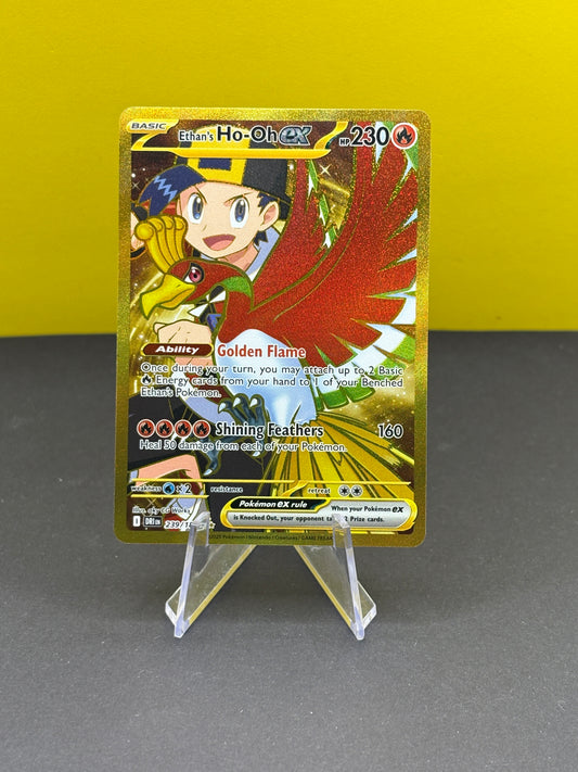 Pokémon TCG S&V Destined Rivals: Ethan's Ho-Oh ex 239/182