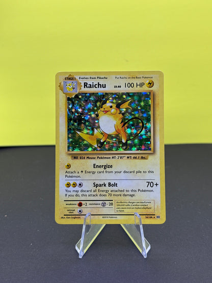 Pokémon TCG XY Evolutions: Raichu 36/108