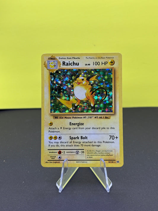 Pokémon TCG XY Evolutions: Raichu 36/108