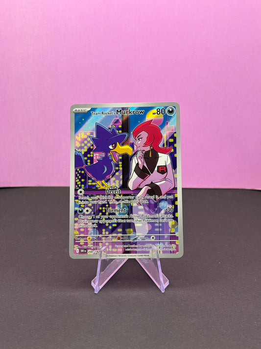 Pokémon TCG S&V Destined Rivals: Team Rocket's Murkrow
