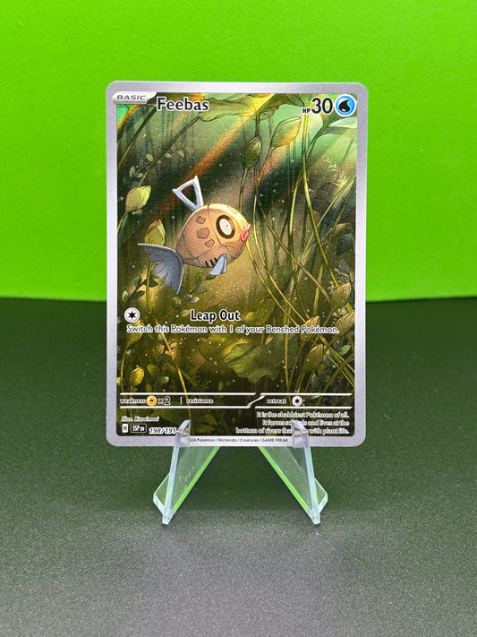 Pokémon TCG S&V Surging Sparks: Feebas 198/191 (Illustration Rare)