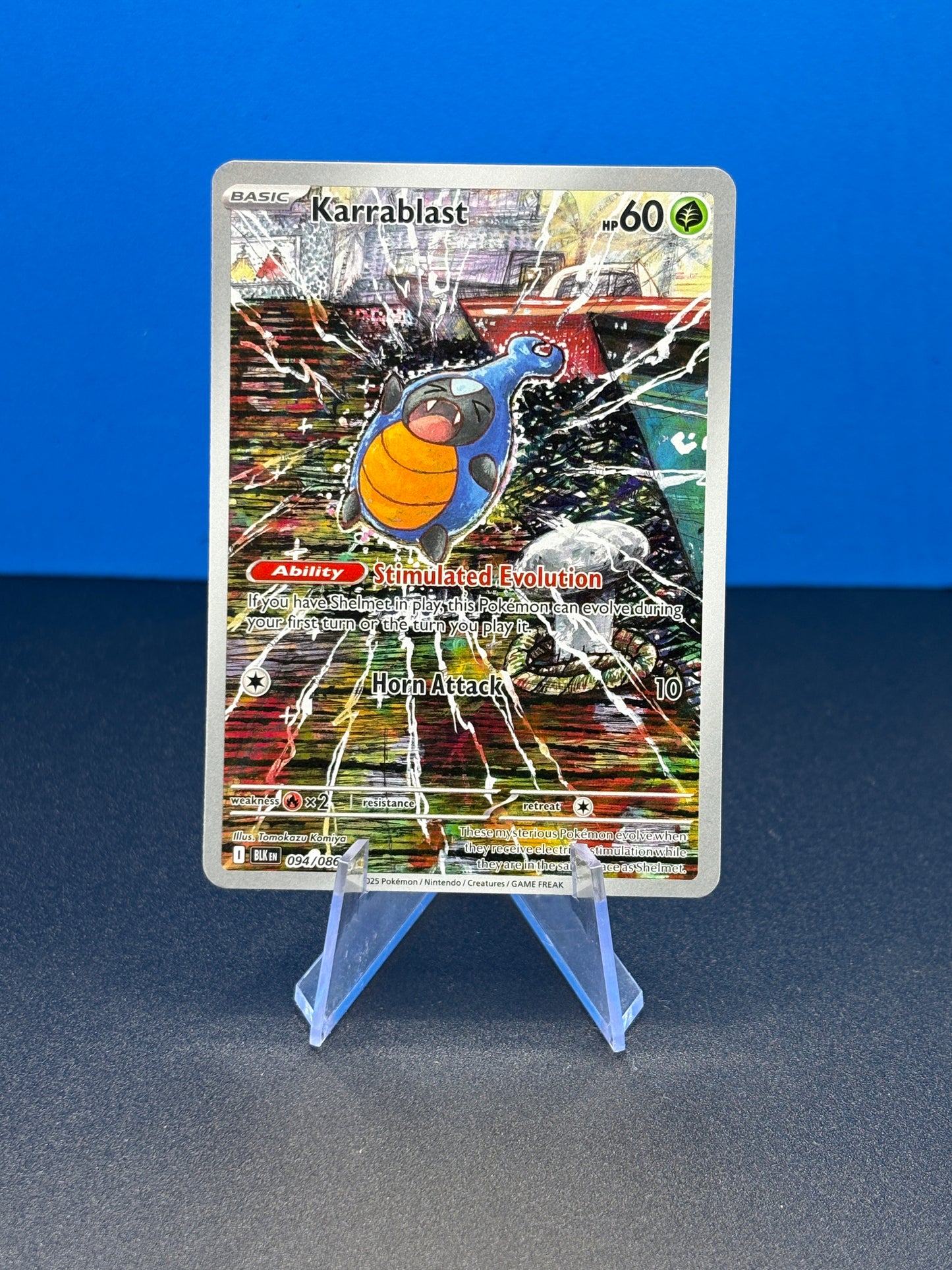 Pokémon TCG S&V Black Bolt: Kerrablast 094/086 (Illustration Rare)