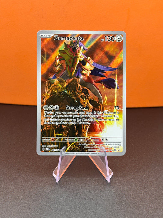 Pokémon TCG S&V Destined Rivals: Zamazenta 201/182 (Illustration Rare)