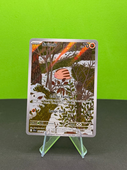 Pokémon TCG: Scarlet & Violet Journey Together Swinub
