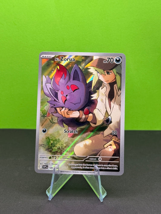 Pokémon TCG: Scarlet & Violet Black Star Promo N's Zorua 189