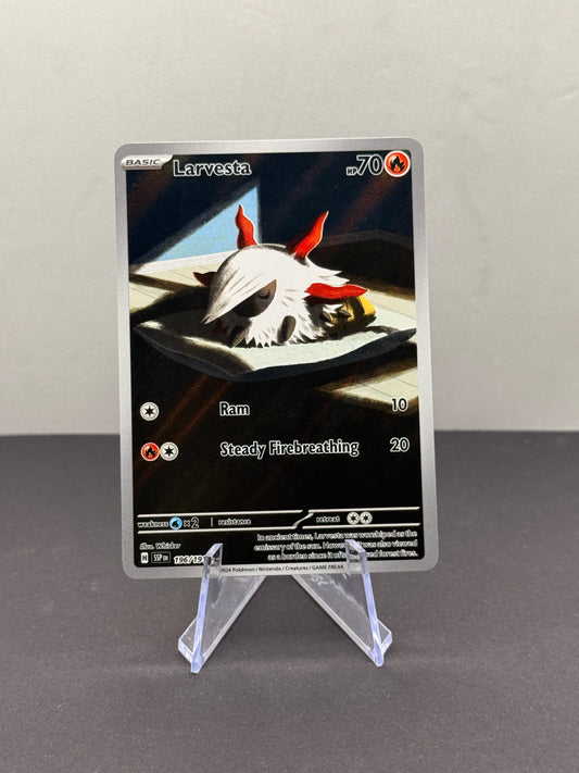 Pokémon TCG: Scarlet & Violet Surging Sparks Larvesta 196/191