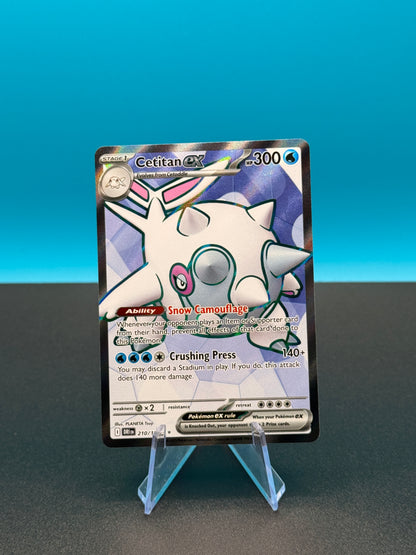 Pokémon TCG S&V Destined Rivals: Cetitan Ex 210/182 (Full Art)
