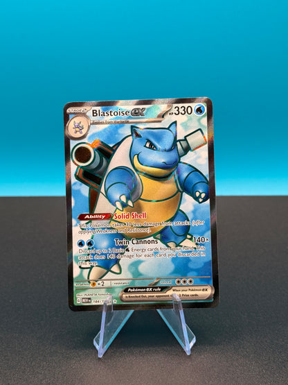 Pokémon TCG S&V 151: Blastoise Ex 184/165 (Full Art)