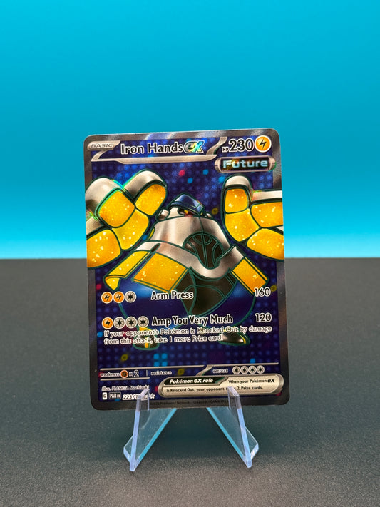 Pokémon TCG S&V Paradox Rift: Iron Hands Ex 223/182 (Full Art)