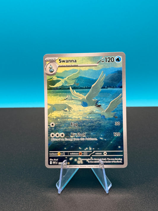 Pokémon TCG S&V White Flare: Swanna 110/086 (Illustration Rare)