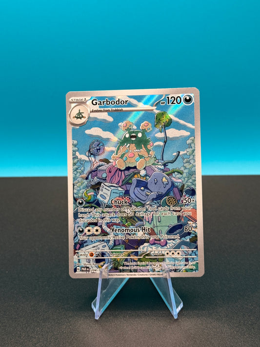 Pokémon TCG S&V Paradox Rift: Garbodor 204/182 (Illustration Rare)