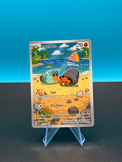 Pokémon TCG S&V Black Bolt: Dwebble 129/086 (Illustration Rare)