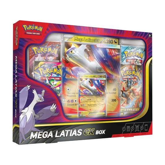 Pokémon TCG Mega Evolutions: Mega Latias ex Box