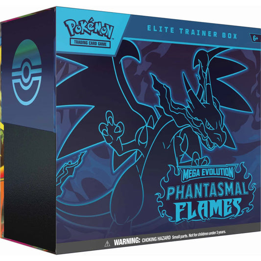 Pokémon TCG Mega Evolution Phantasmal Flames Elite Trainer Box