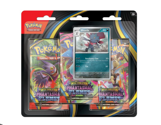 Pokémon TCG Mega Evolutions Phantasmal Flames: Triple Blister (Weavile)